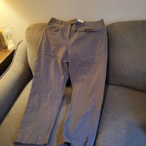 Worthington, size 14 pants, grey